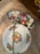 decorative plate and Tray