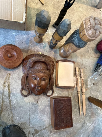 tribal statues