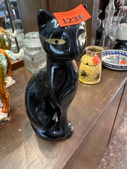 vintage black cat