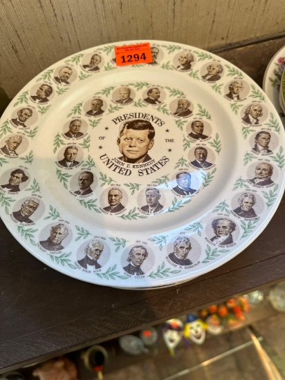 President plate