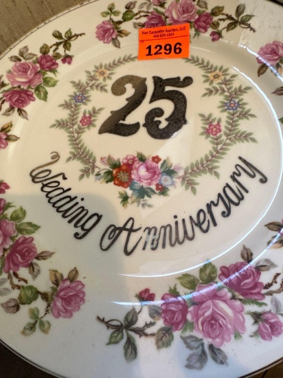 anniversary plate