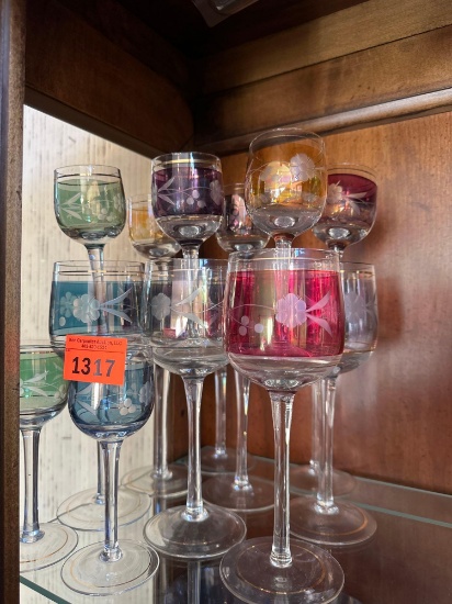 wine glasses