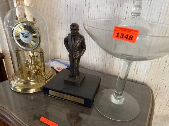 Clock, Award & Glassware