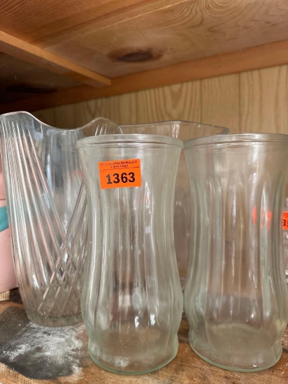 glass vases