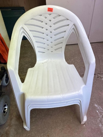 plastic chairs