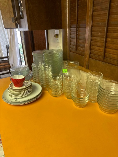 variety of dishes
