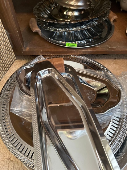 Silver trays