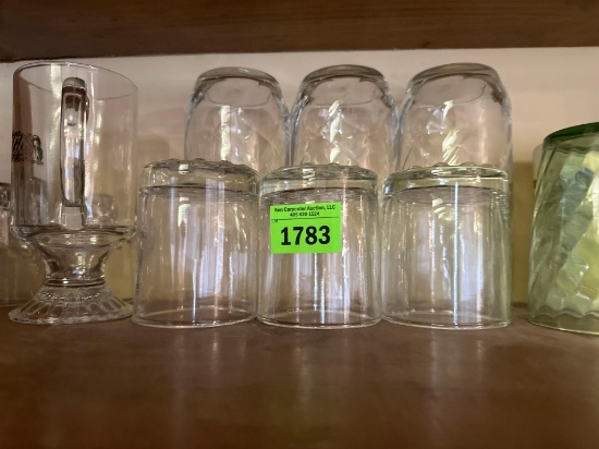 variety of drinking glasses