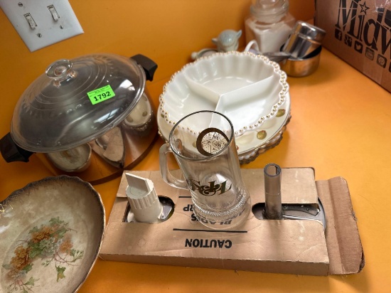 vintage bowls and pot