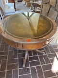 Leather Top Table