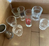 shot glasses