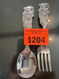 Fork and spoon