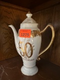 porcelain gold teapot