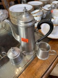 tea pot and cream can