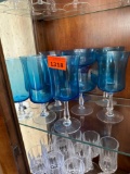 blue glasses