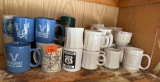 variety of coffee cups