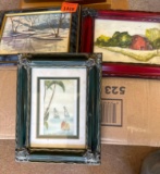 three paintings