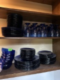 blue dishes