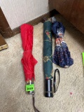three umbrellas