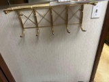 Metal shelf and mirror