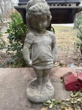 Little girl statue