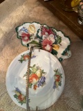 decorative plate and Tray