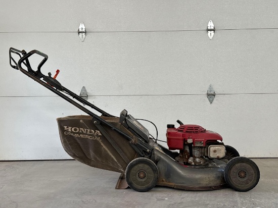 Honda Hydrostatic Commercial Rear Bagger Lawn Mower
