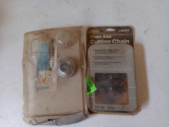 cutting chain and part of ball conversion kit
