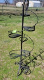 spiral plant stand
