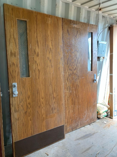 Wood Doors with Windows