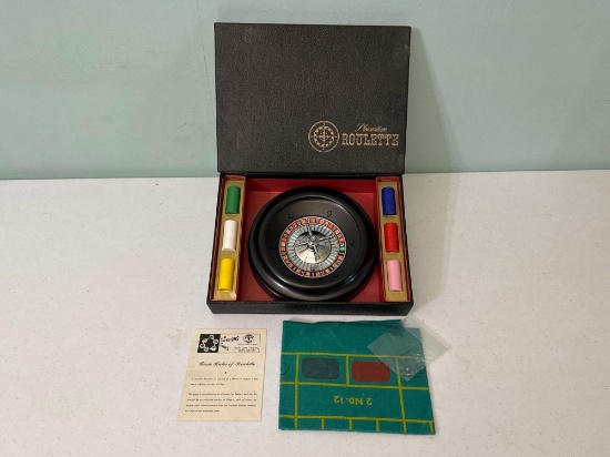 Vintage Pleasantime Mini Roulette Set