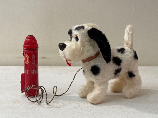 Vintage Chiefie the Fire Dog Battery Powered Toy