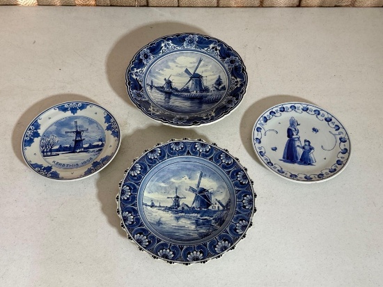 Delft Blue Decorative Plates