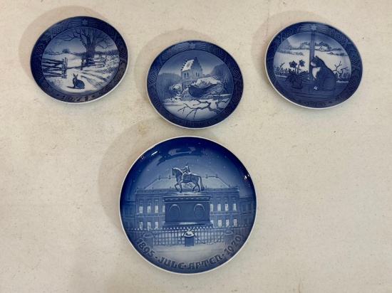 Royal Copenhagen Blue Decorative Plates