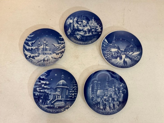 Blue Decorative Plates