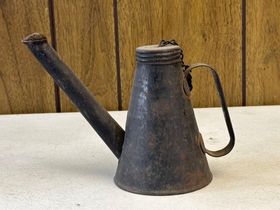 Antique Railroad Oil Lamp