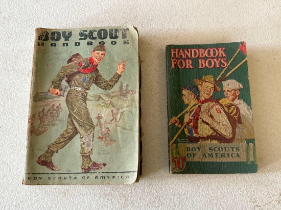 1945 & 1959 Boy Scout of America Handbooks