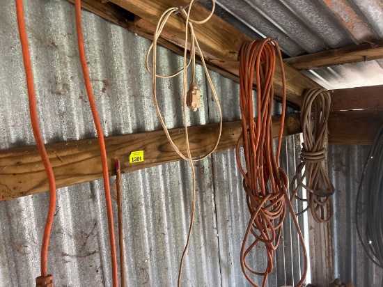 extension cords and ropes