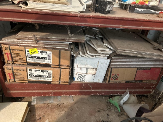 floor tile - various sizes and 2 new boxes
