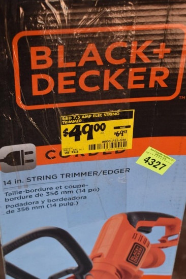 Black and Decker String Trimmer