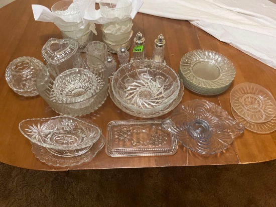 clear dishes
