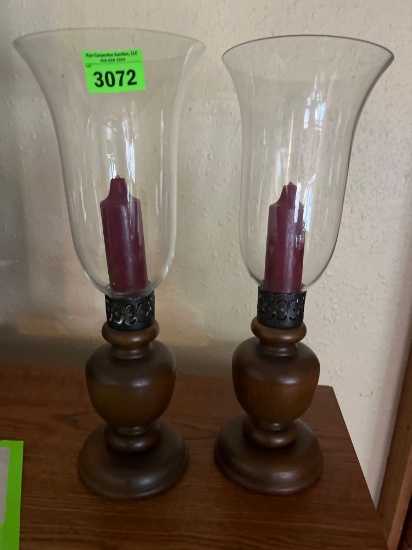 candles with candle holders