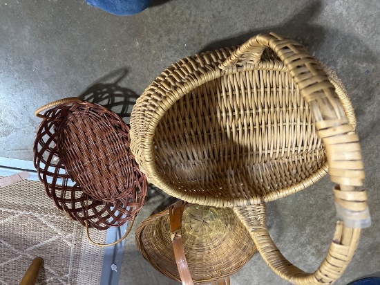 Three baskets