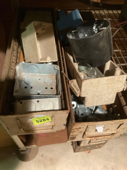 Metal bin drawers