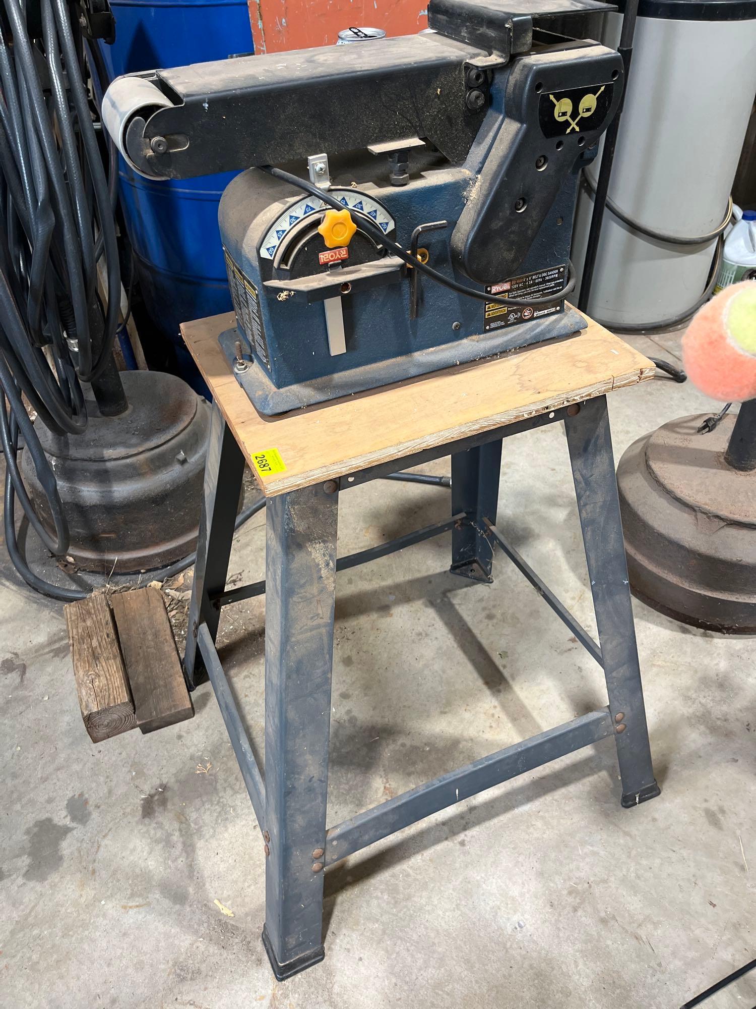 Ryobi 4x6 belt and disc sander Proxibid