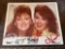 Winona and Naomi Judd autographed picture
