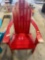 Wood Adirondack chair