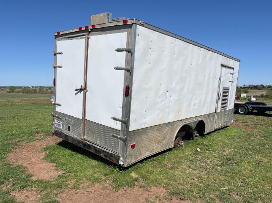 freedom trailers 20ft enclosed trailer