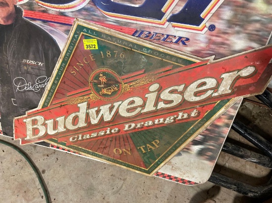 Budweiser Beer sign