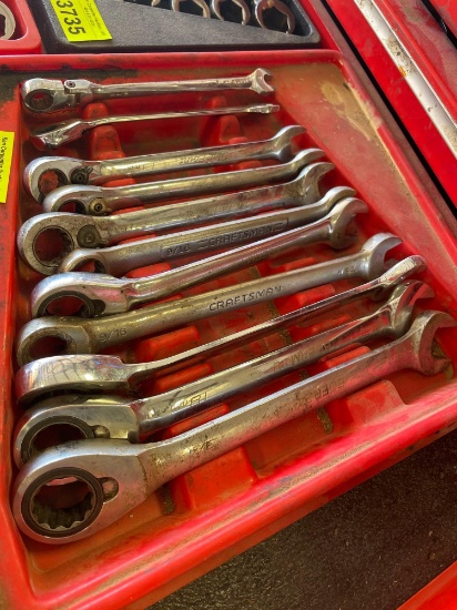 ratchet ended wrenches